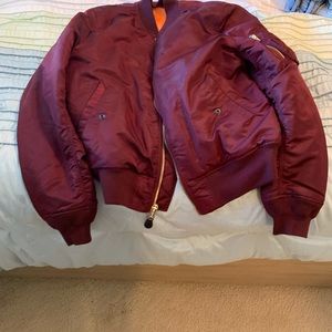 Men bomber jacket size medium